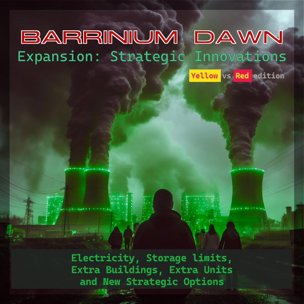 Barrinium Dawn - Box - Strategic Innovations - Yellow vs Red