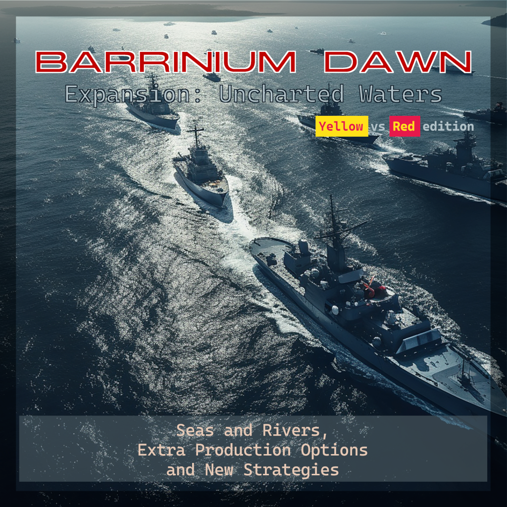 Barrinium Dawn - Box - Uncharted Waters - Yellow vs Red